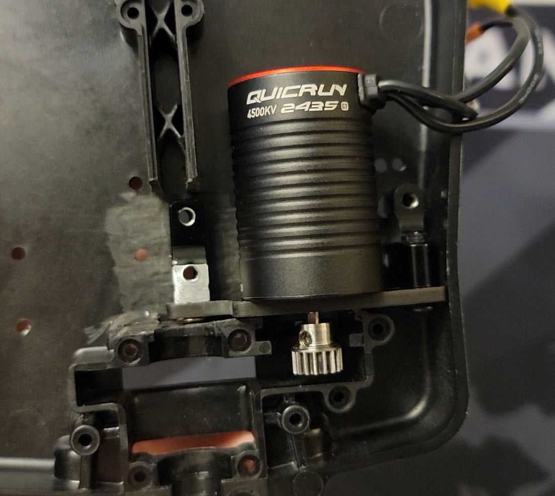 Team Associated Reflex 14B Upgraded Sliding Motor Mount