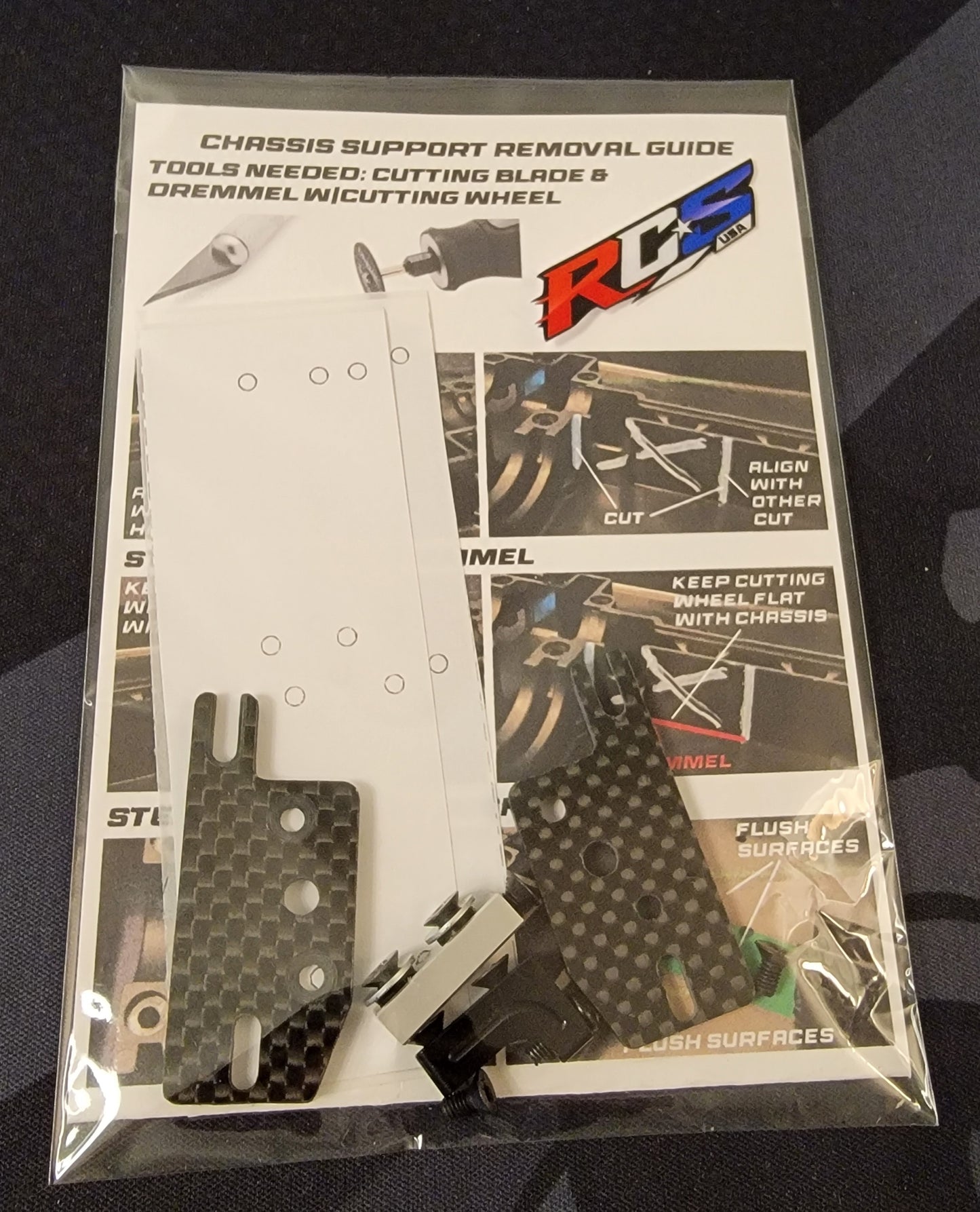 Team Associated Reflex 14B Upgraded Sliding Motor Mount