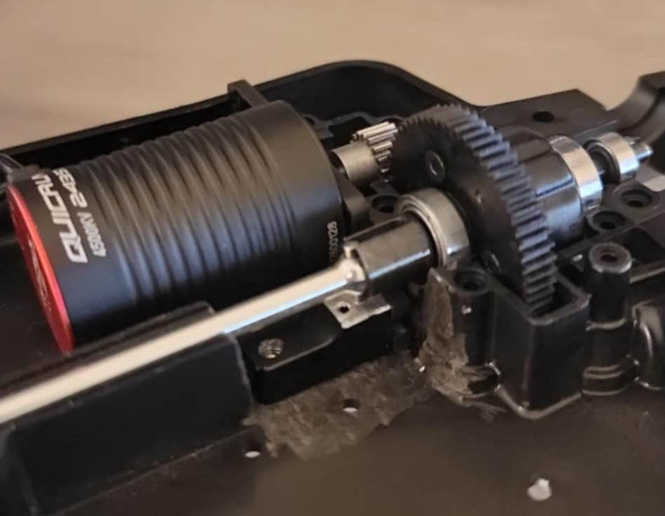 Team Associated Reflex 14B Upgraded Sliding Motor Mount